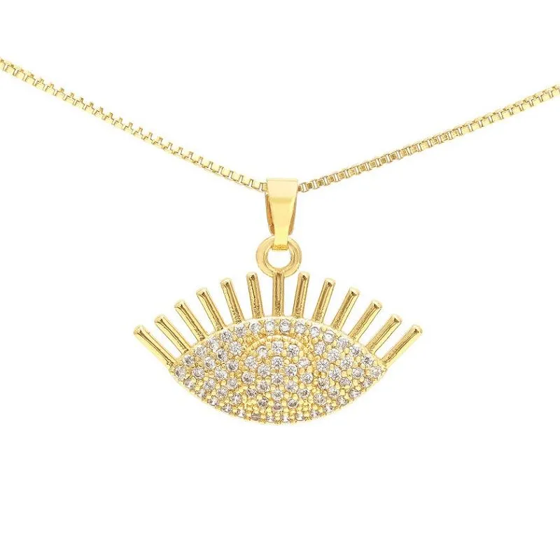 Boze oog hanger sterling zilver