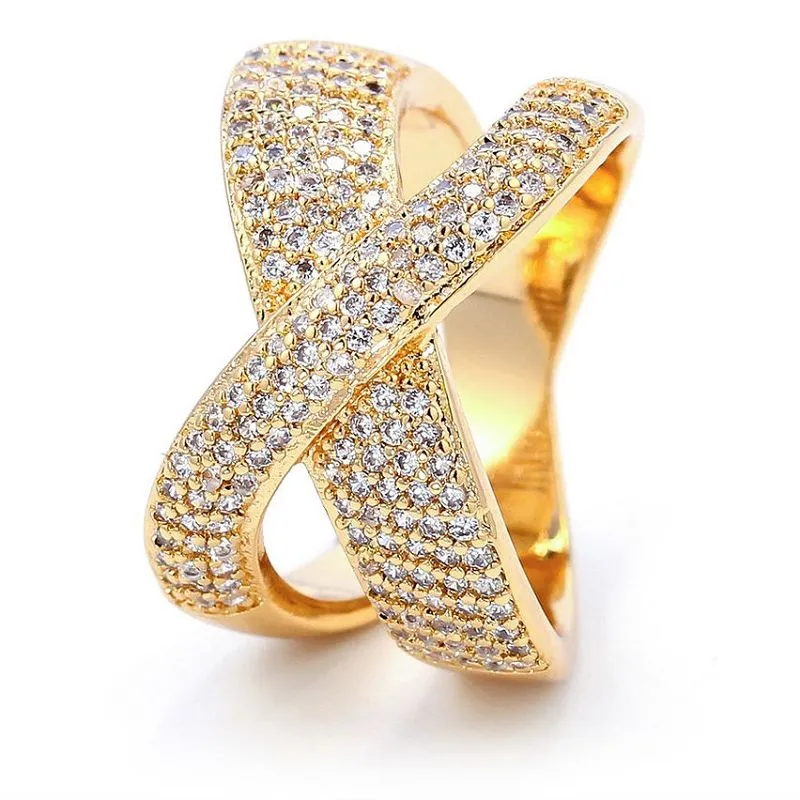Fashion Pave Ring Antiek