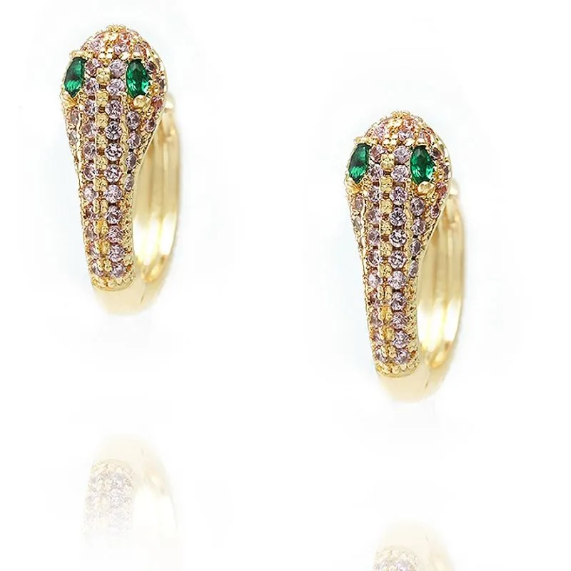 Huggie Snake dieren oorbel