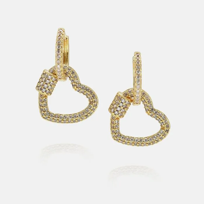 Dames nieuw ontwerp hartoorbel