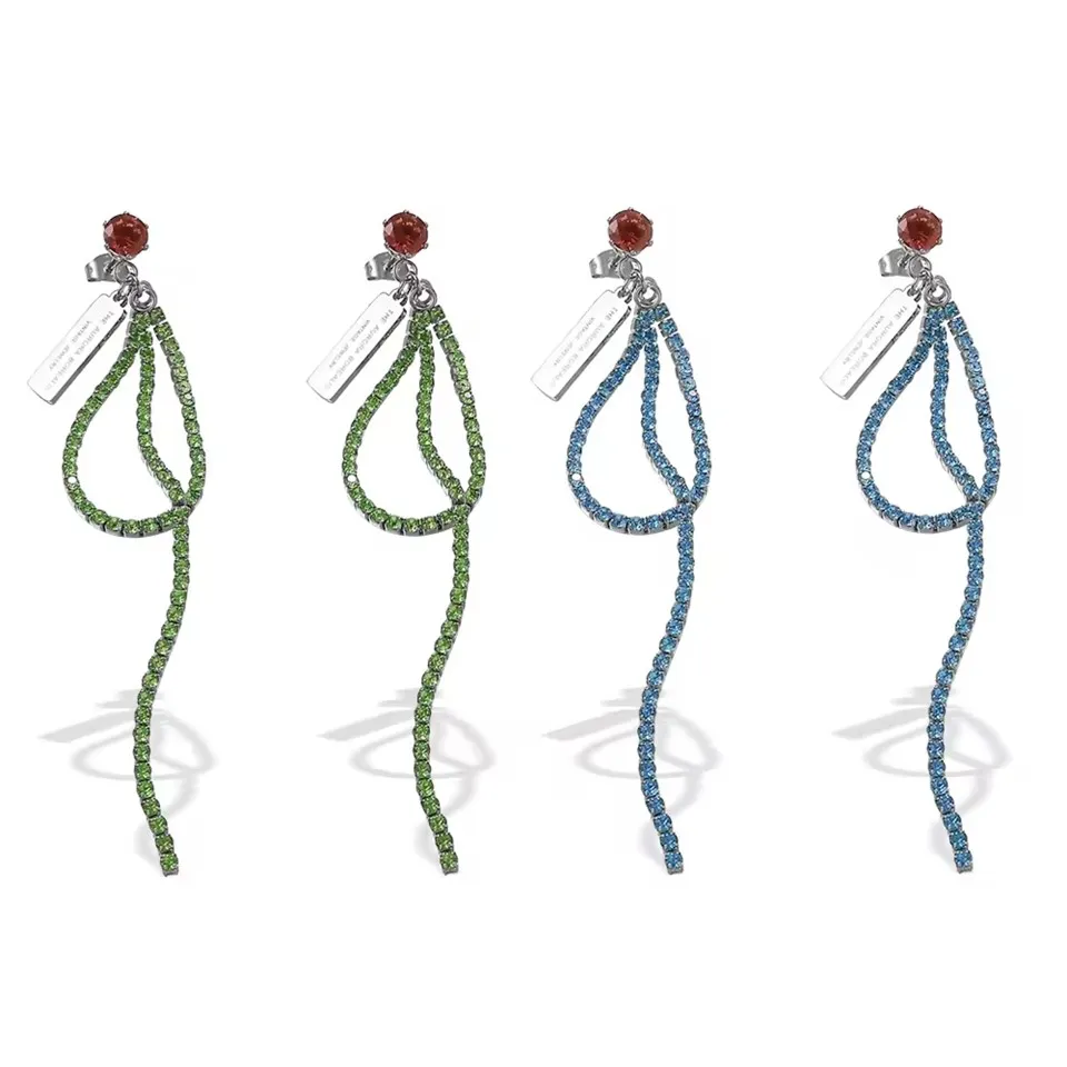 Roestvrij staal honderd persoonlijkheid oorbellen